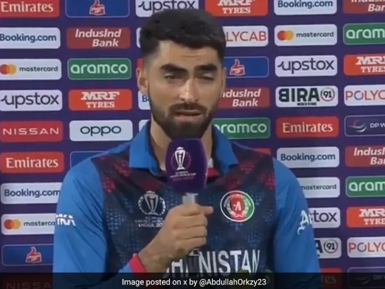 “To Those Sent Back From Pakistan To Afghanistan”: Ibrahim Zadran On Winning Player Of The Match