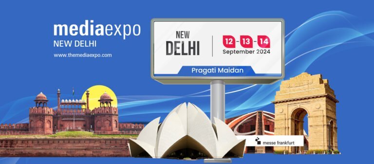 Media Expo New Delhi on 12-14 September
