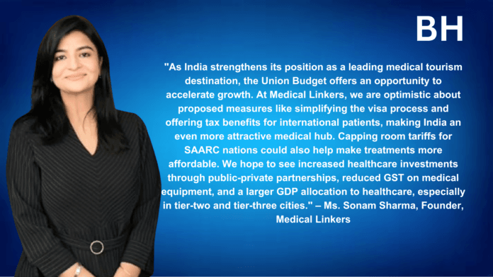 Ms. Sonam Sharma, Founder, Medical Linkers Ms. Sonam Sharma, Founder, Medical Linkers