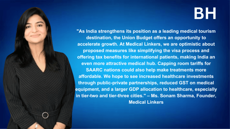 Ms. Sonam Sharma, Founder, Medical Linkers