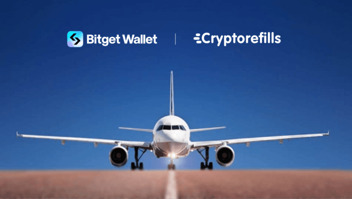 Bitget Wallet Partners with Cryptorefills to Enable Crypto Travel Payments in 180 Countries
