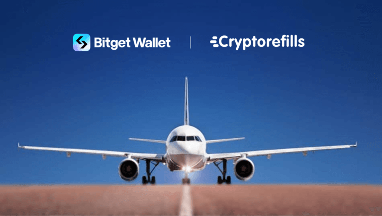 Bitget Wallet Partners with Cryptorefills to Enable Crypto Travel Payments in 180 Countries