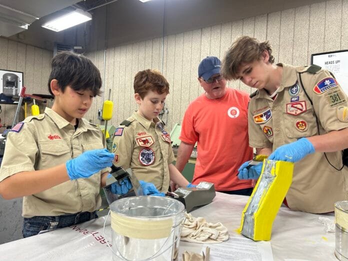 Ingalls Shipbuilding Hosts Second Annual Scouts Merit Badge Day