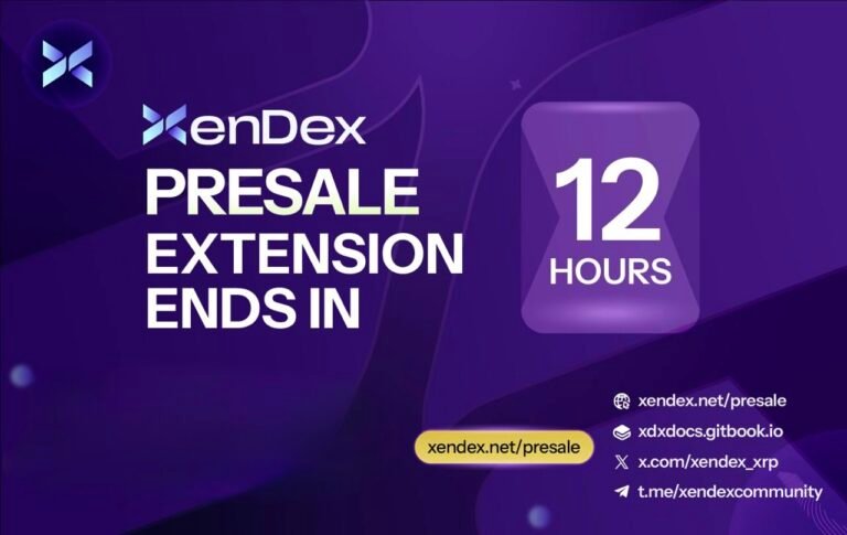 XRP News: XenDex Presale Ends In 12 Hours, Join Presale Before $XDX Exchange Listing