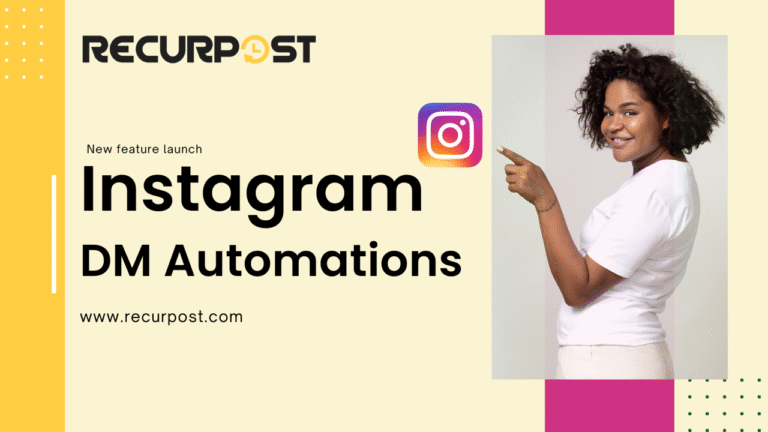 RecurPost Expands Social Media Management and Scheduling Capabilities with Instagram DM Automation