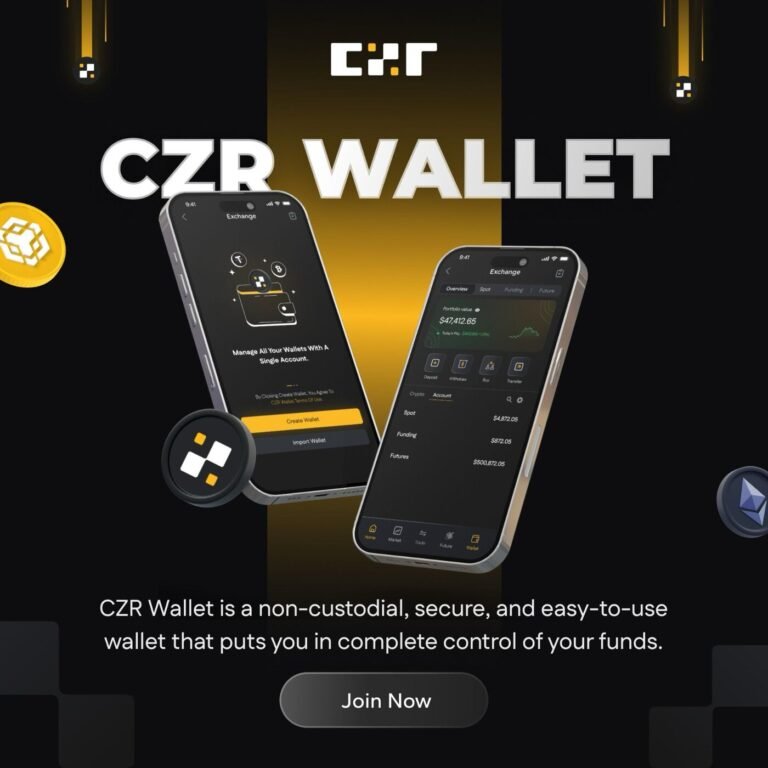 CZR Exchange Unveils CZR Wallet