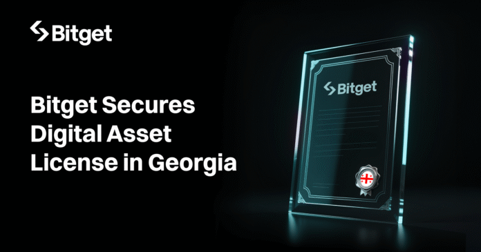 Bitget Secures Digital Asset License in Georgia, Running its Global Expansion Strategy in Eastern Europe