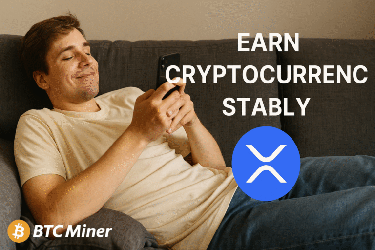 Earn Cryptocurrency Easily and Securely – BTC Miner Offers Stability Amid XRP Market Volatility