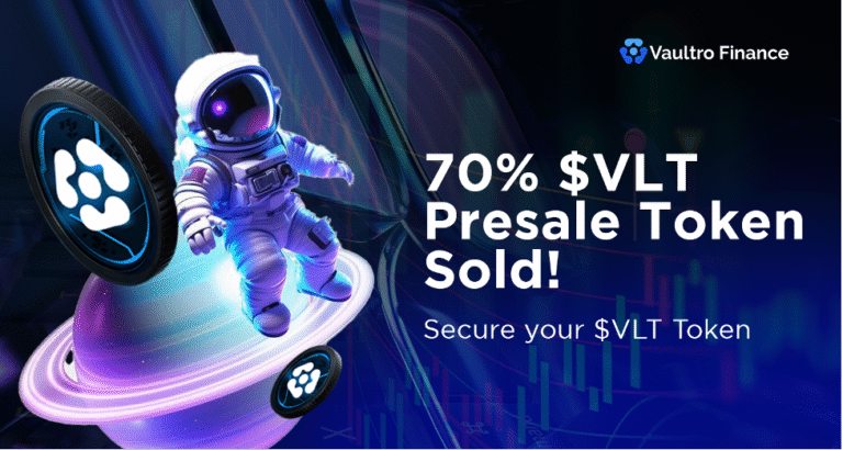 XRP News: Vaultro Finance Presale on XRP Sells Over 70% of Allocation – Only 30% Now Remaining for Early Investors to Participate