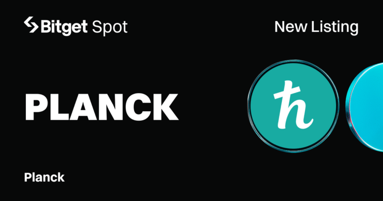 Bitget Lists Planck (PLANCK) with over 3.1M in Token Rewards