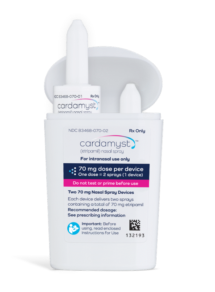 Milestone Receives FDA Approval of CARDAMYST™ (etripamil) as First and Only Self-Administered Nasal Spray for Adults with Paroxysmal Supraventricular Tachycardia (PSVT)