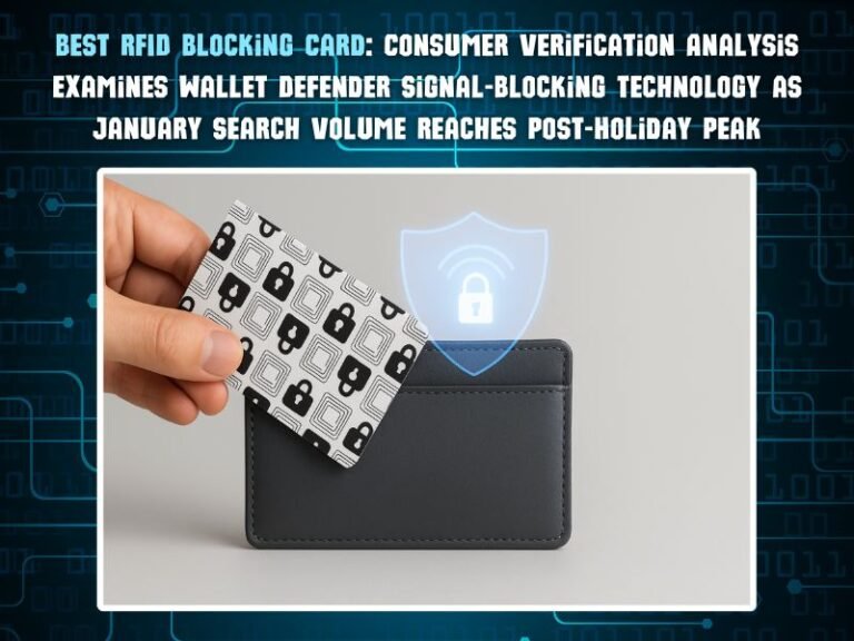 Best RFID Blocking Card: Consumer Verification Analysis Examines Wallet Defender Signal-Blocking Technology as January Search Volume Reaches Post-Holiday Peak