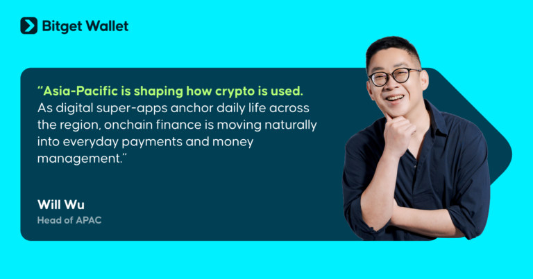 Bitget Wallet Appoints BCG Veteran Will Wu as Head of APAC