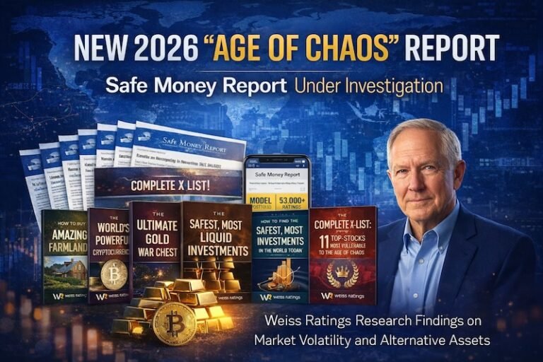 Safe Money Report Under Investigation: Martin Weiss’s 2026 “Age of Chaos” Report Outlines Six-Step Framework Addressing Dollar Instability, Gold, and Bitcoin Amid Rising Market Volatility