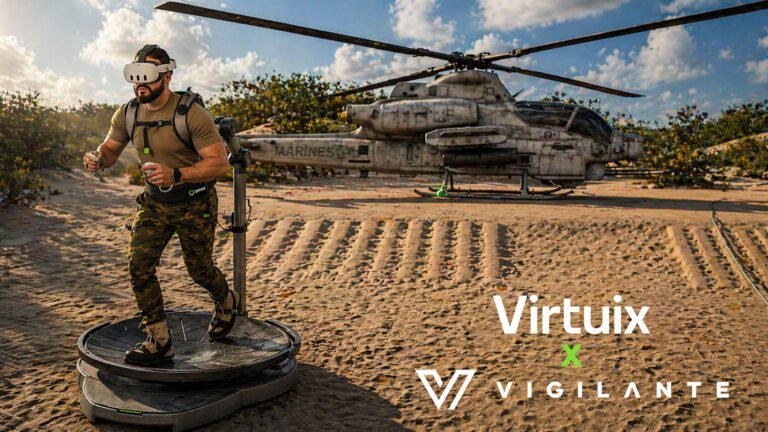 Virtuix Integrates Omni One into U.S. Marine Corps FARP Training Simulator
