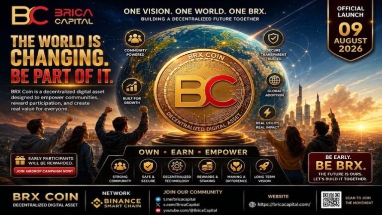 BRX Coin to Launch on PancakeSwap August 9 With 0,000 Liquidity and 100% Locked LP