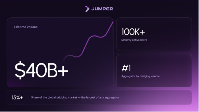 Jumper to Launch JUMP Token Sale on Legion as it Spins Out to Build the Super-App for Onchain Finance